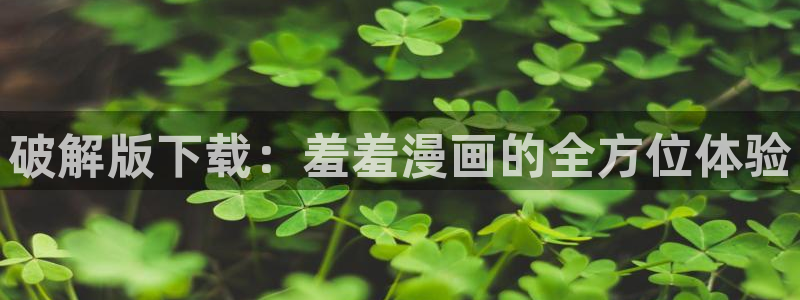 贝勒漫画网下载：破解版下载：羞羞漫画的全方位体验