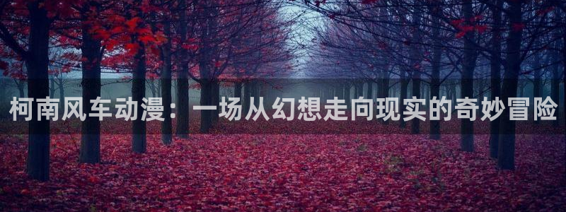 贝勒漫画下载入口：柯南风车动漫：一场从幻想走向现实的奇妙冒险